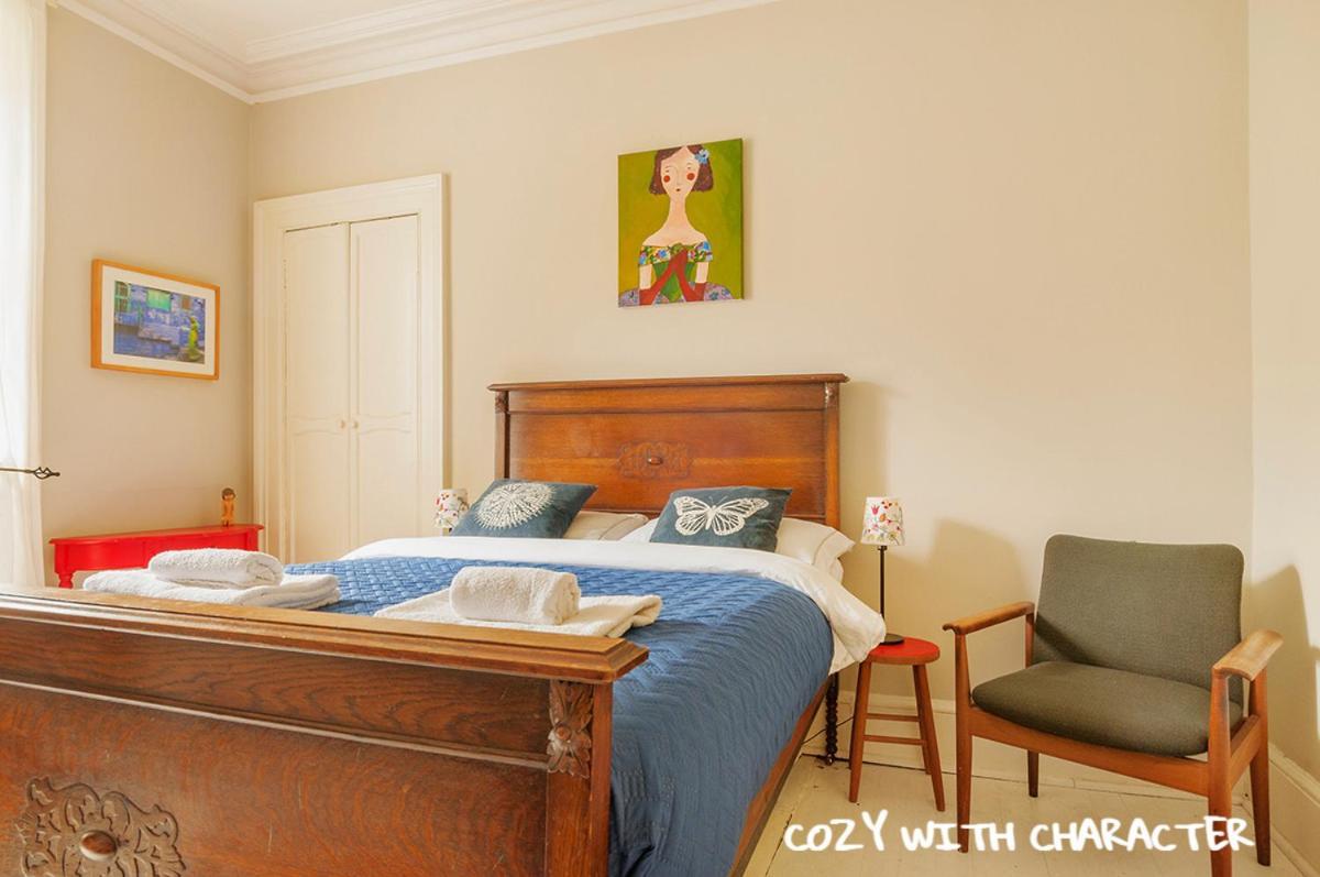 Cozy With Character Vibrant Cottage Style Flat At Leith Links Park EDI Buitenkant foto