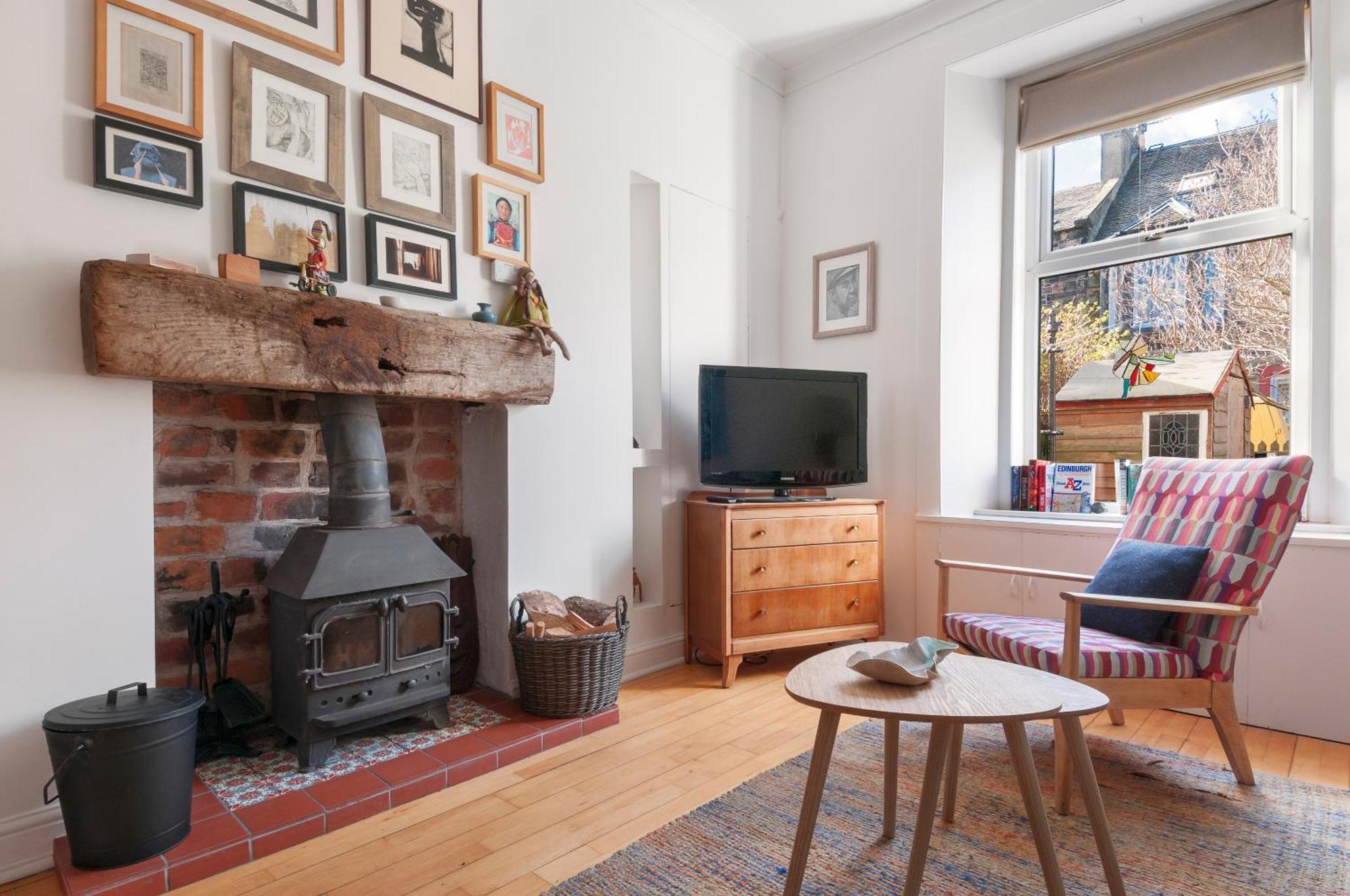 Cozy With Character Vibrant Cottage Style Flat At Leith Links Park EDI Buitenkant foto